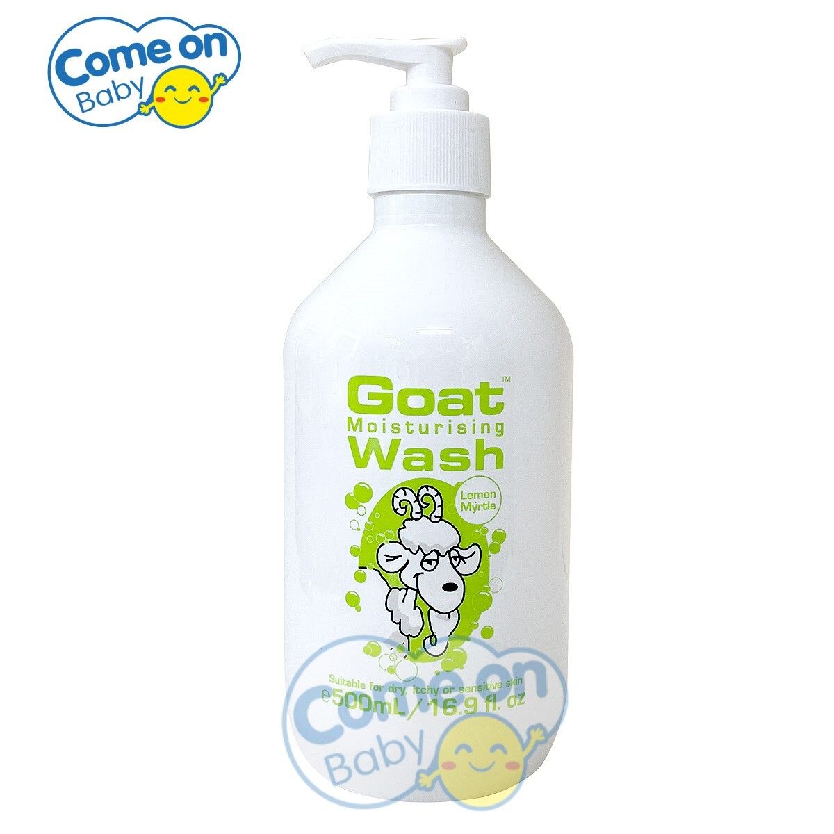 Goat Soap山羊奶沐浴露500毫升柠檬香桃木绿色敏感肌适用补水保湿