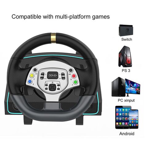 科腾G30游戏方向盘 1080度赛车游戏模拟器 兼容PC/PS3/switch/And