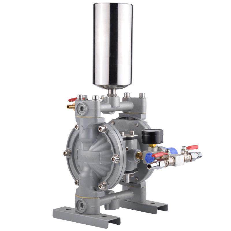 锐壹R-2505 3分气动隔膜泵喷涂工具泵浦油漆泵喷漆泵铝合金油泵