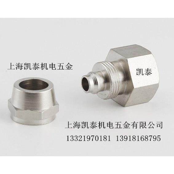 铜内丝快拧接头 3分3/8-4-6-8-10-12-14mm 内牙快拧 气管直通