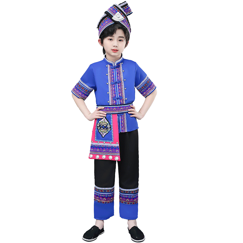 三月三演出服民族服装壮族新款