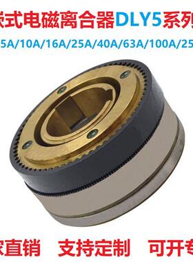 牙嵌式多片电磁离合器湿式24V大扭矩DLY5-5A10A16A40A63A100A400A