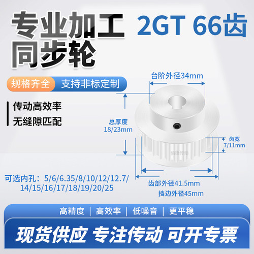 BD佰德传动同步带轮规格齐全