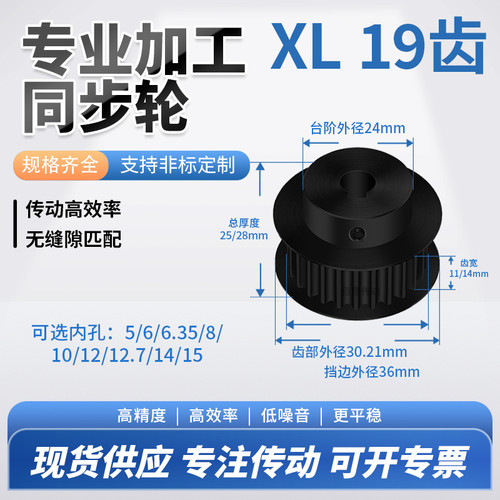 BD佰德传动同步带轮规格齐全