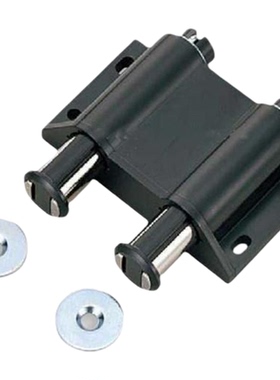 磁吸圆形单触开放式门碰 C-107-W-1/C-107-1 磁力型 ABS树脂 黑色