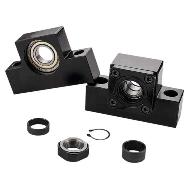 SPCF滚珠丝杠支座TSPC-6-8-10-12-15-20-25-30上隆替代固定侧组件