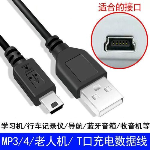 适用佳能iVIS HV30 IXY DV S1 IXY DVS1 IXY DVM USB数据线 T型口