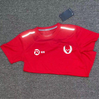 跑步运动t恤短袖套装男女体育田径训练体考比赛服马拉松健身衣服