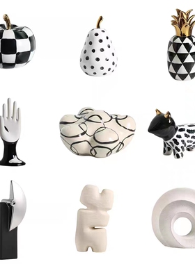 陶瓷花瓶摆件品样板房