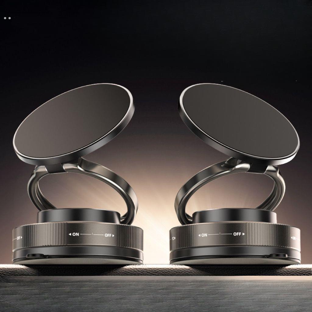 真空吸盘磁吸手机支架多功能车载2025新款中控台防抖导航车内专用