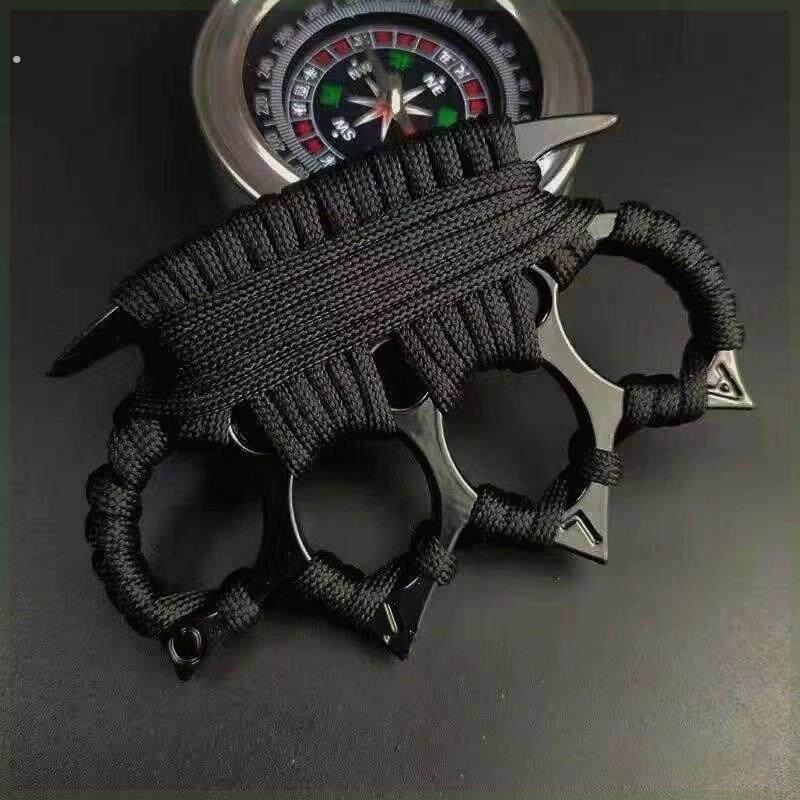 指虎合法防身武器手扣拳扣钥匙扣四指拳套手撑子指环破窗防狼神器