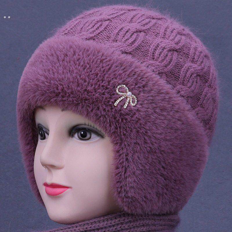 帽子女冬天老年人奶奶加绒厚保暖护耳毛线帽中老年妈妈防寒棉帽,服饰配件/皮带/帽子/围巾,中老年服配,淘宝优惠券,粉丝福利购,淘宝优惠卷