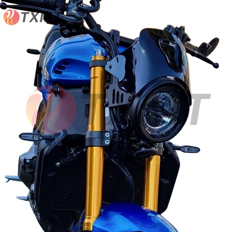 适用雅马哈 XSR900 2022-2025年改装摩托车前风挡 挡风玻璃挡风镜