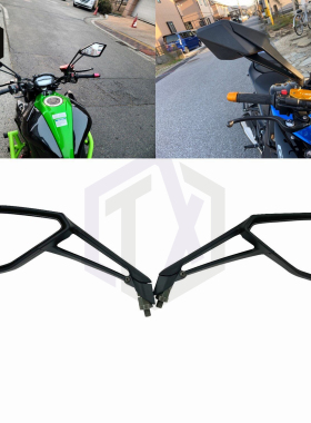 适用川崎 Z1000 Z1000R 14-16-18-20-22年 后视镜 反光倒车镜