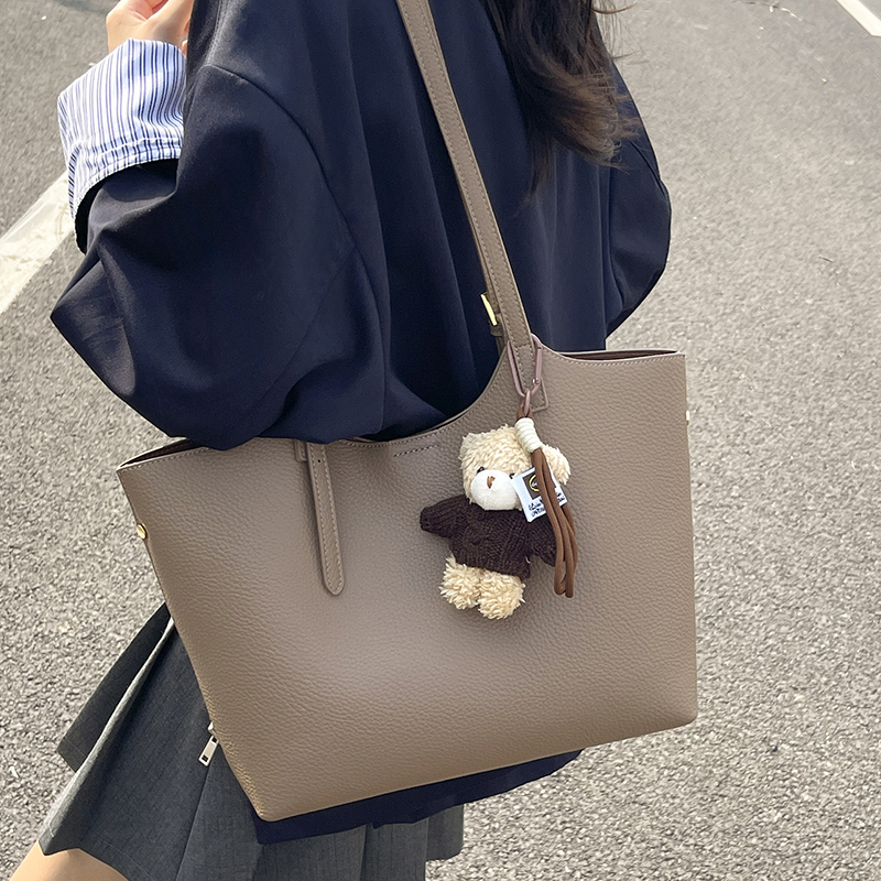 新款超火高级感托特女包