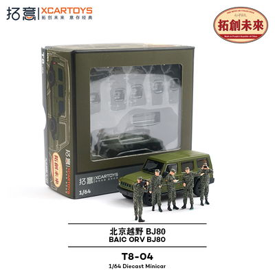 拓意1/64BJ80演习导调组套装模型