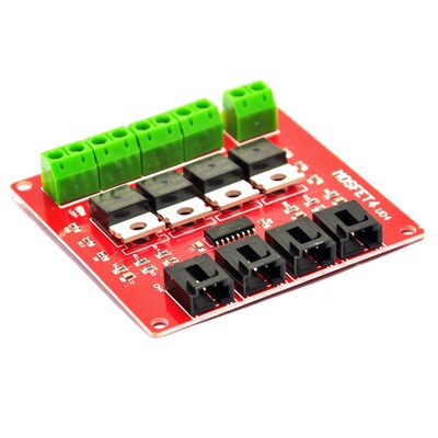 电子积木4路开关 MOSFET开关 IRF540隔离功率模块 SUNLEPHANT