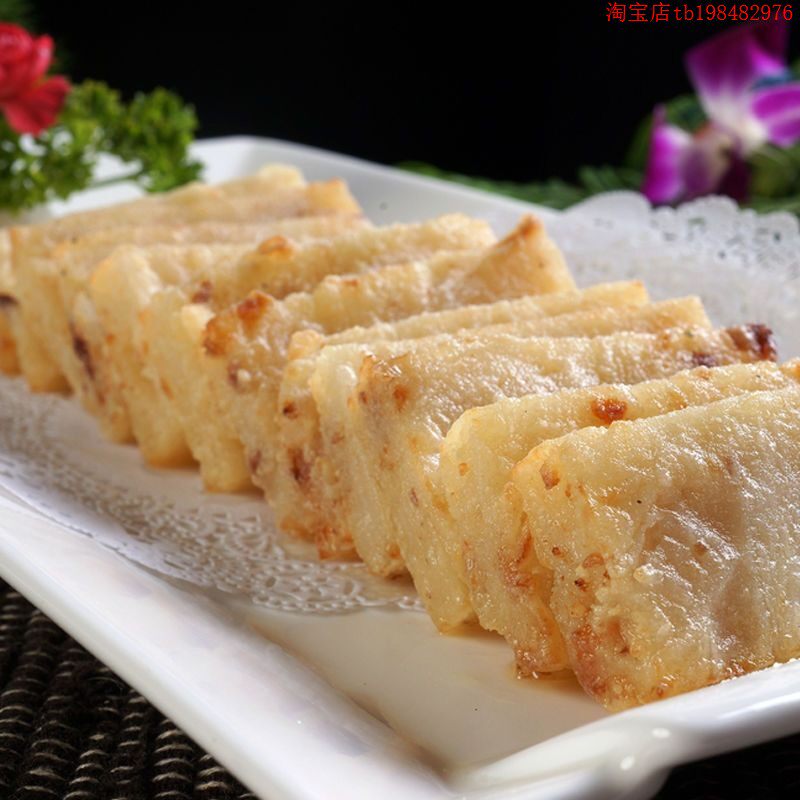 广式特色小吃萝卜糕早茶点