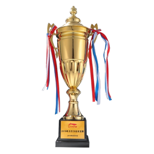 金属奖杯大号大型团队比赛组织奖篮球足球奖杯金箔刻字印字运动会