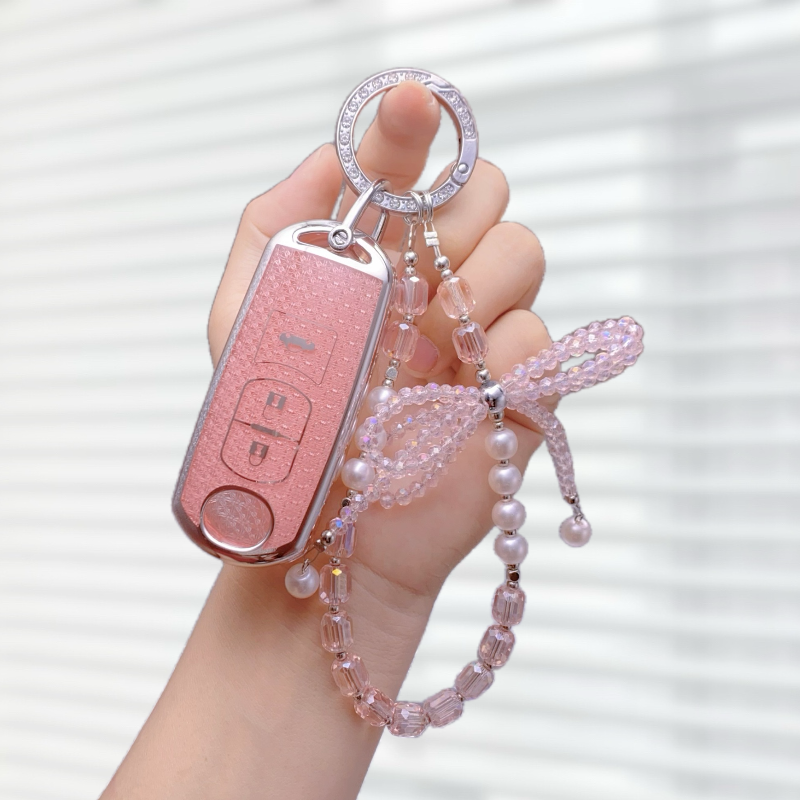 马自达3昂克赛拉钥匙套cx5车cx30专用cx50行也cx4阿兹特ez6包壳扣