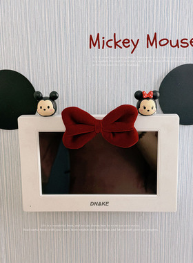 可爱卡通米奇可视机对讲门铃创意