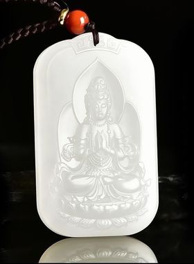 天然新疆和田羊脂白白玉