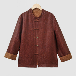 气质双面穿端庄优雅外套2699 秋冬新款 祥瑞凤
