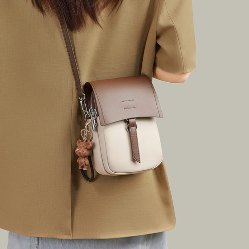 viney手机包新款单肩斜挎包真皮遛弯包轻便高级感夏天小包包bags