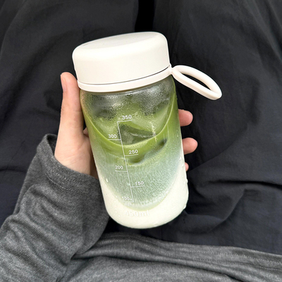 咖啡冷萃杯便携密封刻度随行杯子