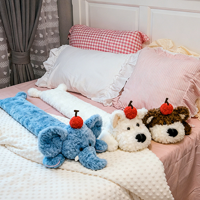 【床搭子~】毛绒热水袋注水长条被窝专用暖水袋加厚防爆热敷暖脚,居家日用,热水袋,淘宝优惠券,粉丝福利购,淘宝优惠卷