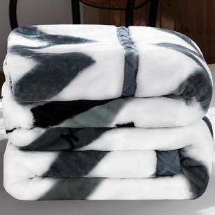 保暖床垫法兰加绒冬天盖被子床单拉舍尔盖毯 牛奶绒毛毯双层加厚