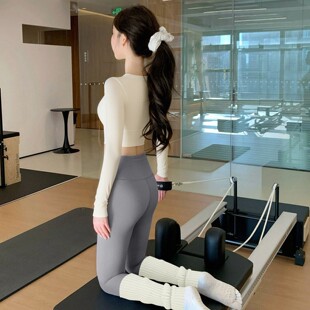 瑜伽服长袖女2026超火瑜伽服套装秋冬普拉提训练服高端运动健身衣