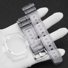 卡西欧八角农家橡树GA-2100/2110SU冰韧透明非原装表壳手表带配件