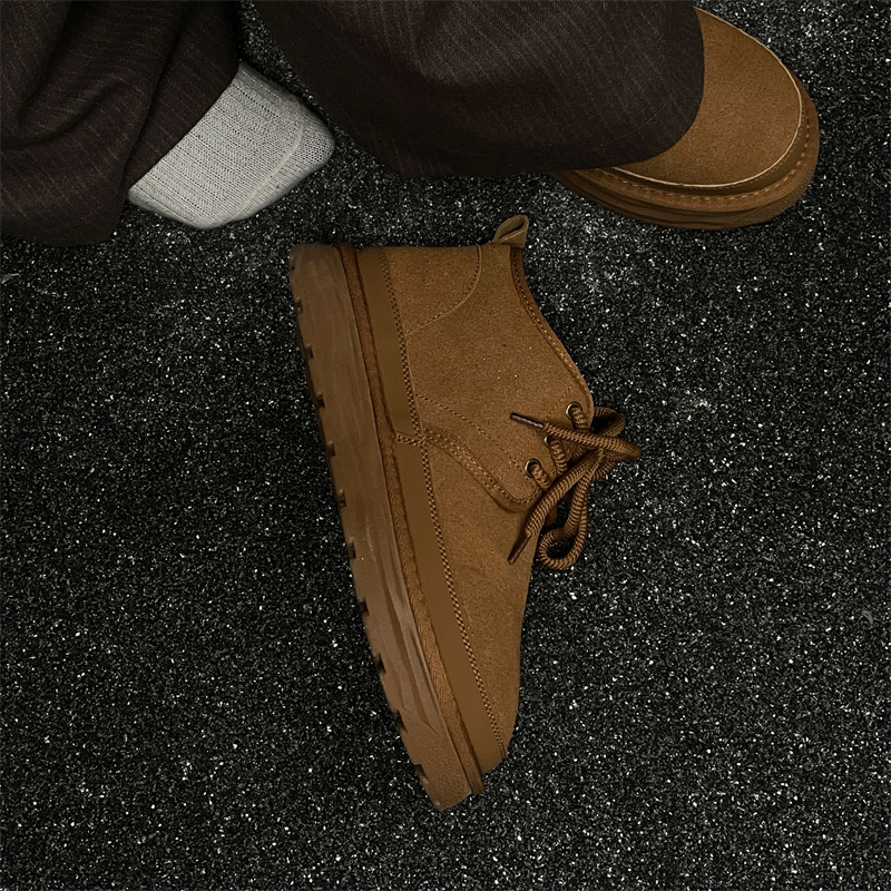 桑坡雪地靴男款冬季防寒加绒加厚东北棉靴户外防水防滑保暖大棉鞋