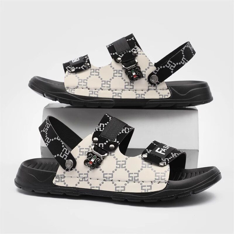 高级感凉鞋男士夏季外穿防滑耐磨踩屎感凉拖开车两用沙滩涉水拖鞋