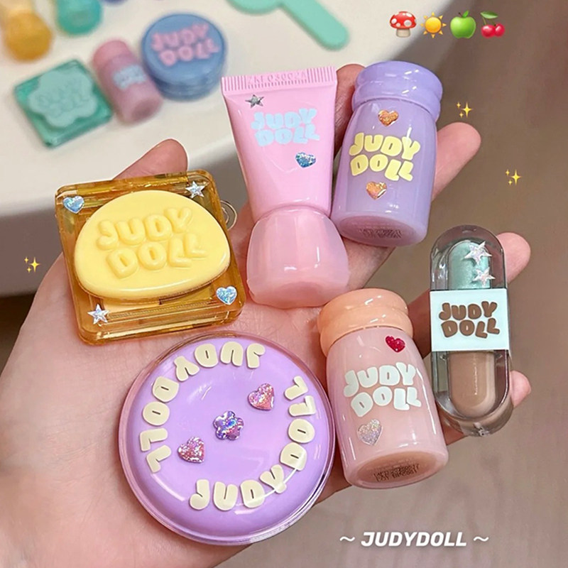 Judydoll橘朵迷你系列软糖mini唇蜜唇釉液体眼影腮红修容气垫粉饼