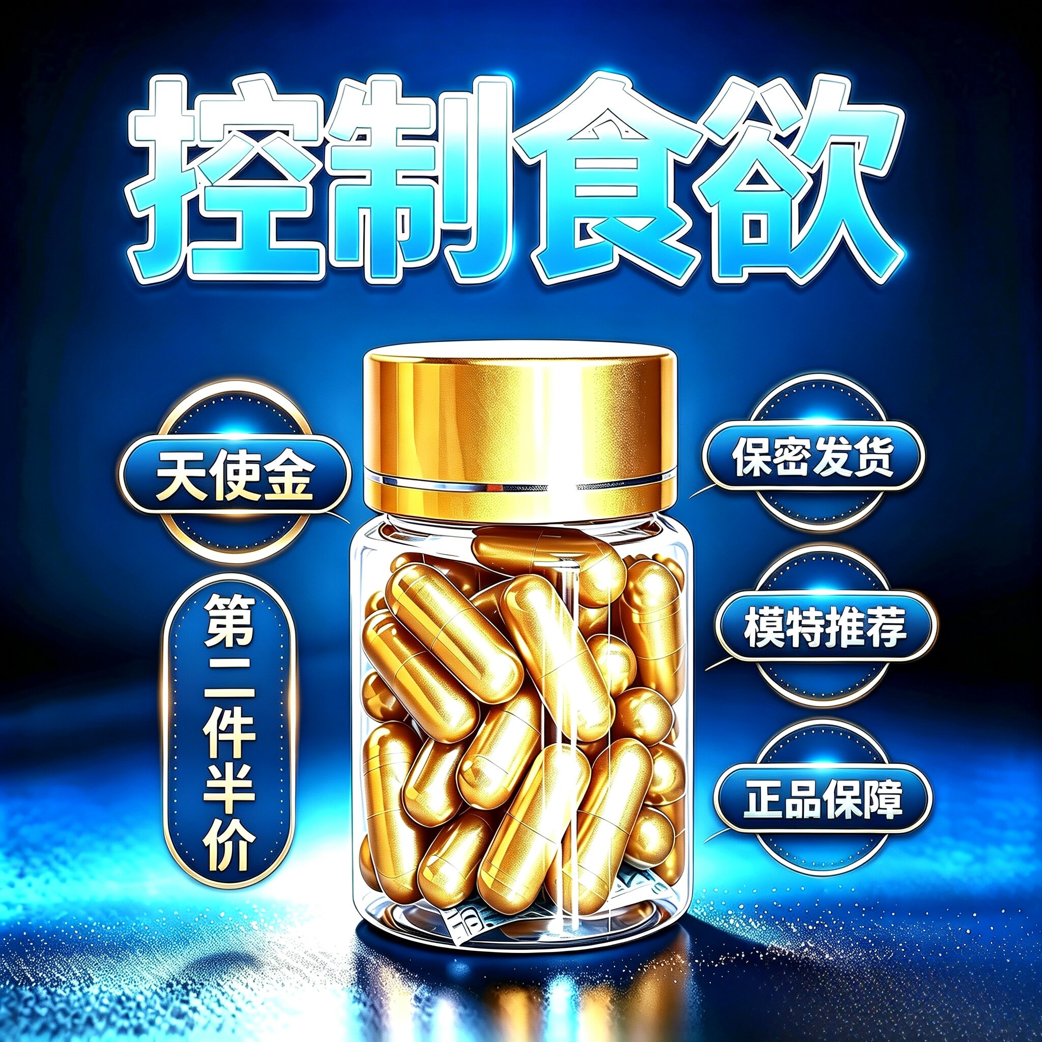 【正品保障】天使金控制食欲抑制剂加强饱腹减少饮食管嘴顽固体质