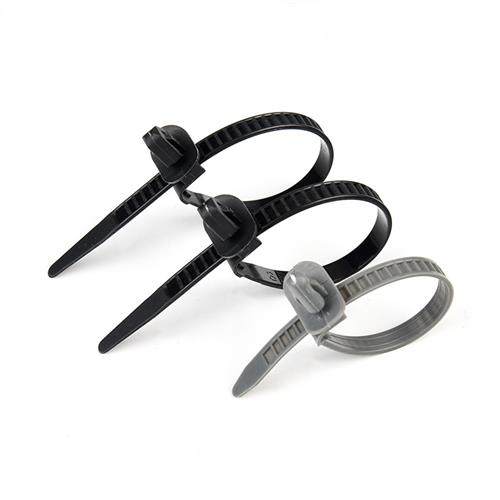 汽车插销式飞机头扎带6*130 150开孔7蘑菇头带圆盘电动车配件专用,办公设备/耗材/相关服务,束线带,淘宝优惠券,粉丝福利购,淘宝优惠卷