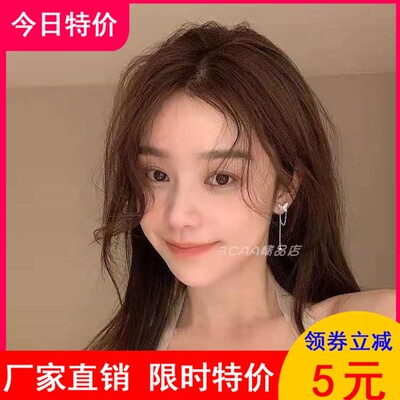 蝴蝶不对称高级ins冷淡风耳环