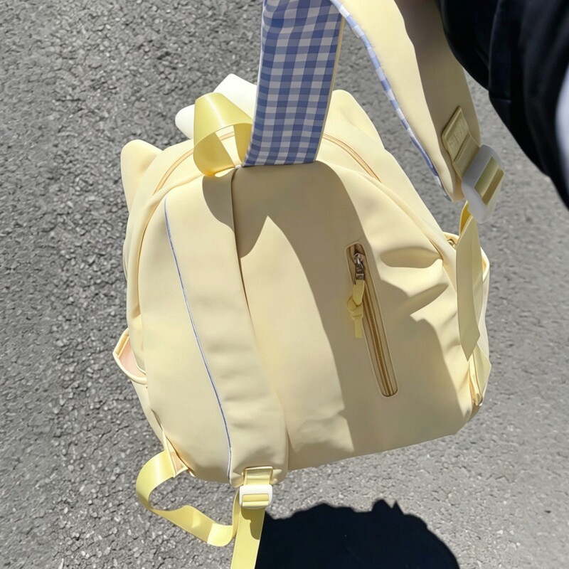 韩系卡通书包初中生女小学生高中生日系双肩背包大容量小众不撞款
