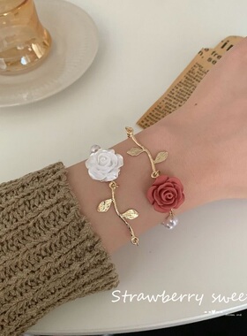 手链闺蜜双人超仙闺蜜手链二人磁吸网红闺蜜手链古风法式高级手环