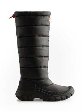HUNTER女Intrepid无畏防寒长筒靴加厚加绒保暖防滑休闲雪地靴