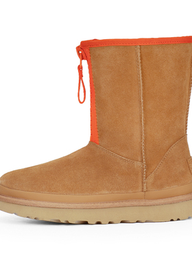 UGG女款ZIPPER拉链款经典中筒雪地靴保暖时尚靴1144035