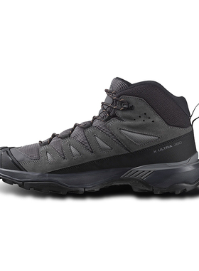 Salomon萨洛蒙男皮革防水版中帮徒步鞋X ULTRA 360 LTR MID GTX