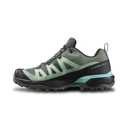 Salomon萨洛蒙女款防水低帮徒步鞋登山多地形X ULTRA 360 GTX