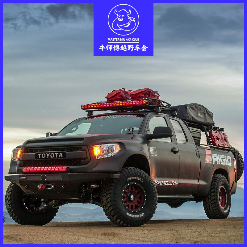 牛师傅推荐 RIGID 10寸20寸30寸40寸50寸LED越野车灯多彩光束肾灯