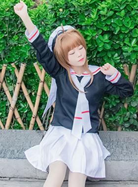 魔卡少女樱cosf服jk百变小樱大道寺知世校服cosplay班服套装表演