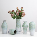 花瓶新中式 饰品 复古粗陶罐摆件客厅餐桌电视柜玄关水养插花干花装