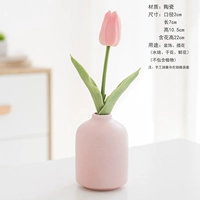 Маленький пудинг [розовый]+розовый тюльпан