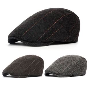 Hat Cap Mens Bakerboy Flat Newsboy herringbone men Beret